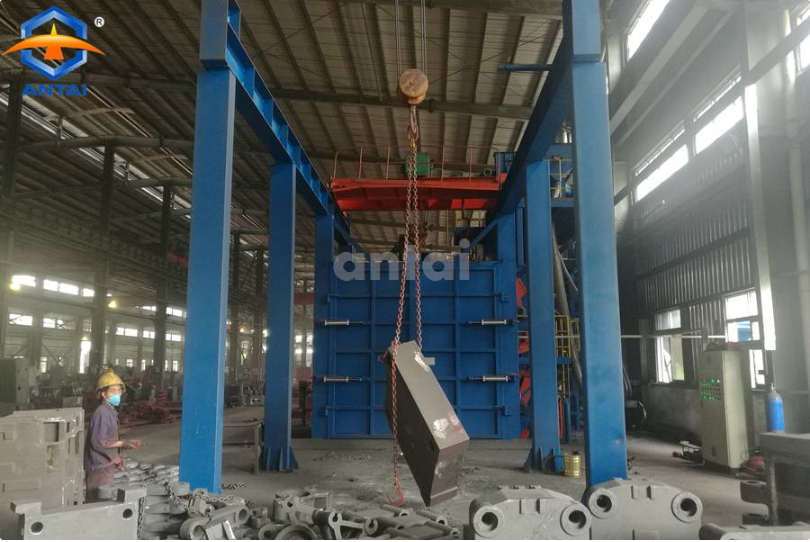 Q3780 hook blasting machine